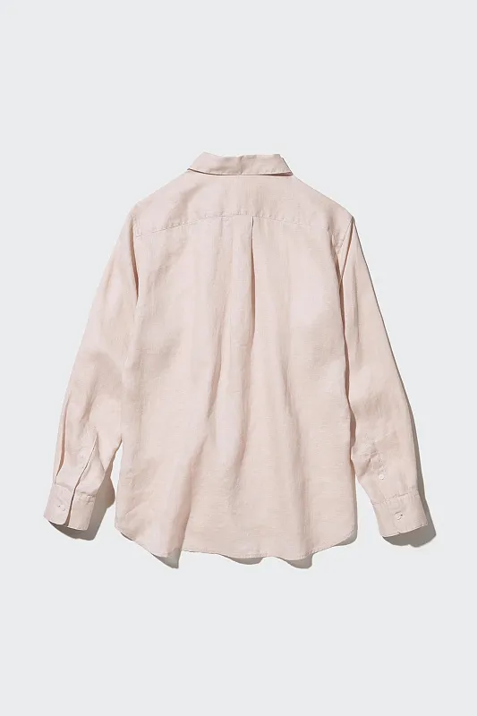 Рубашка из льна UNIQLO Рубашка из льна UNIQLO