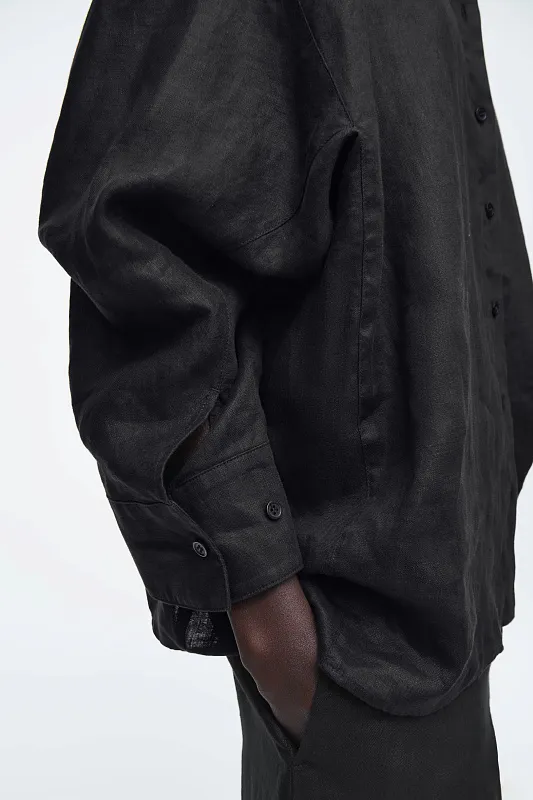 Льняная рубашка свободного кроя COS Льняная рубашка свободного кроя COS