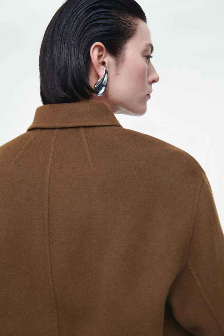 Свободная шерстяная куртка COS   Свободная шерстяная куртка COS