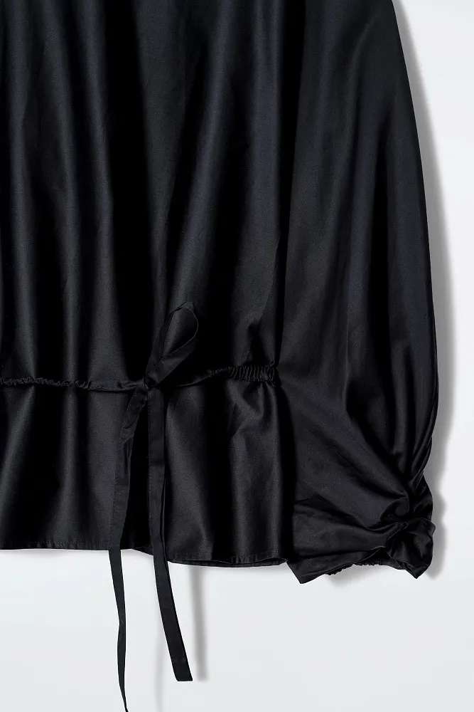 Блуза с баской и кулиской COS