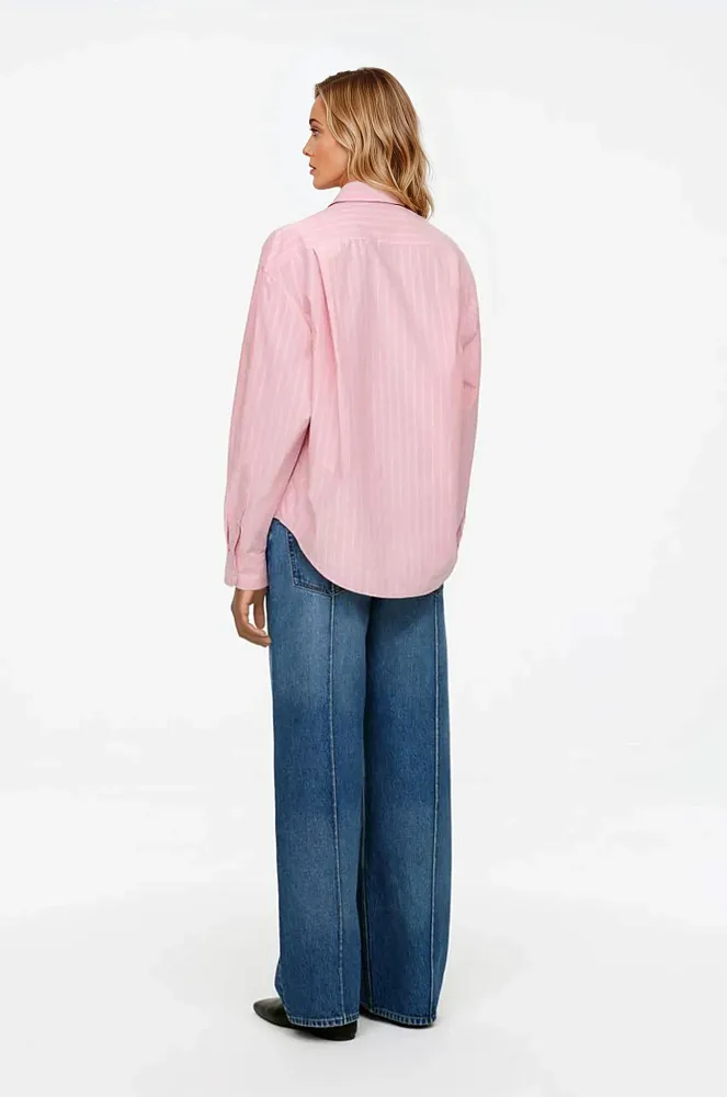 Рубашка oversize из хлопка ARKET