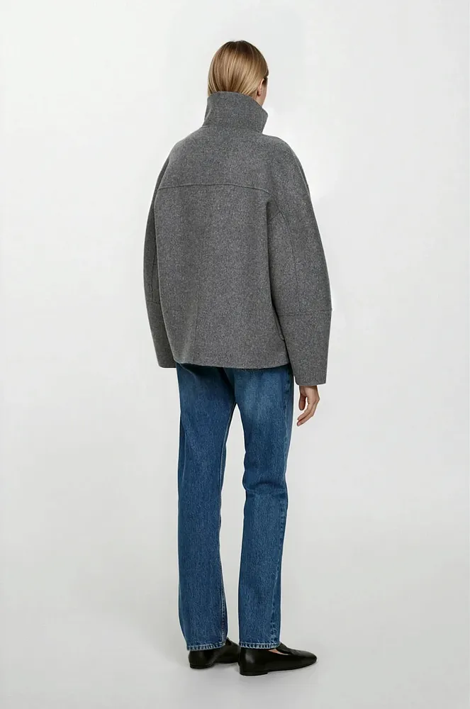 Полупальто из смесовой шерсти ARKET