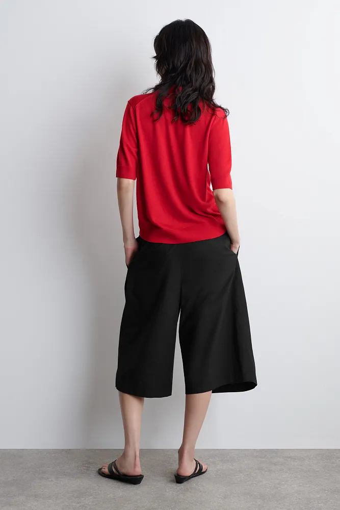 Кардиган-поло из мериносовой шерсти COS