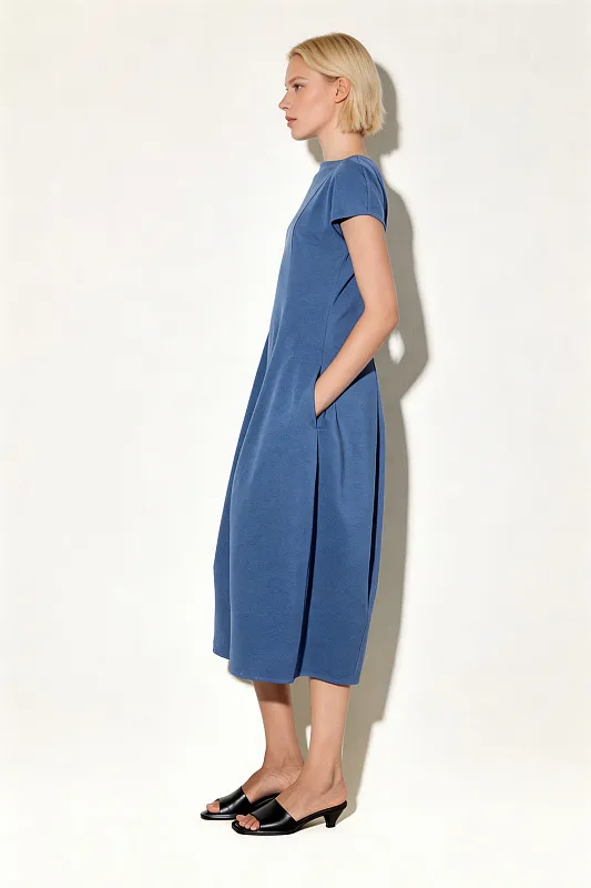 Скульптурное платье-миди из джерси COS Скульптурное платье-миди из джерси COS