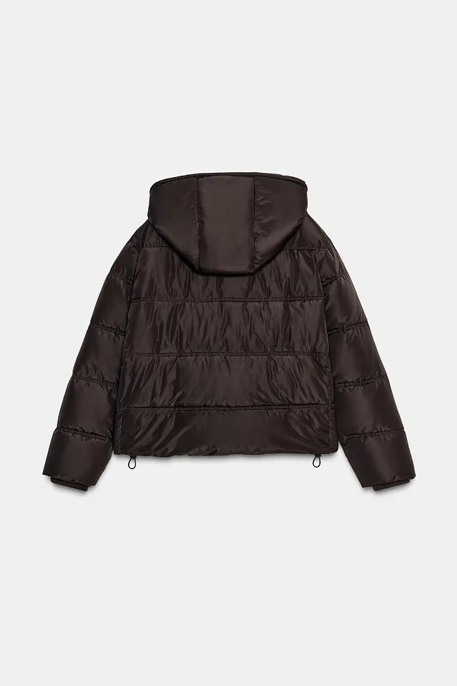 Пуховик с защитой от воды и ветра ZARA