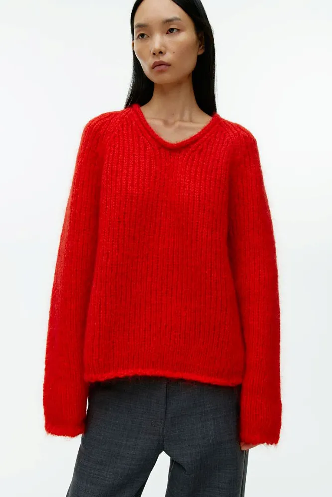 Джемпер из смесового мохера ARKET