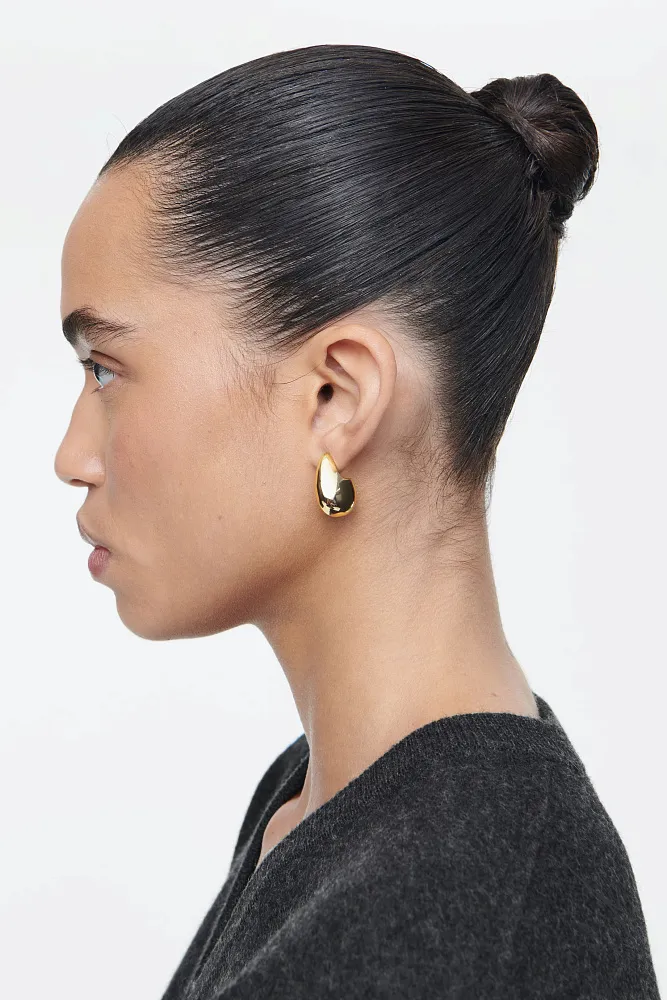 Массивные серьги-капли COS