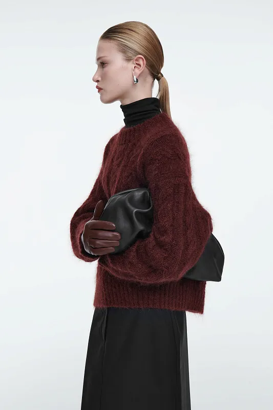 Кожаные перчатки с кашемировой подкладкой Кожаные перчатки с кашемировой подкладкой