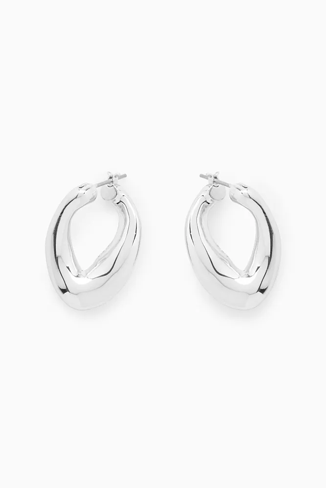 Серьги-кольца COS