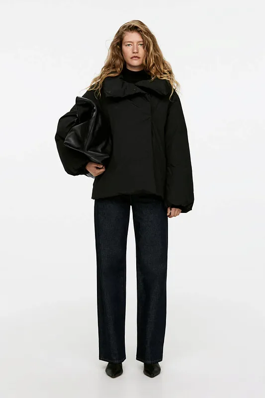 Пуховая куртка Upcycled Down с высоким воротником