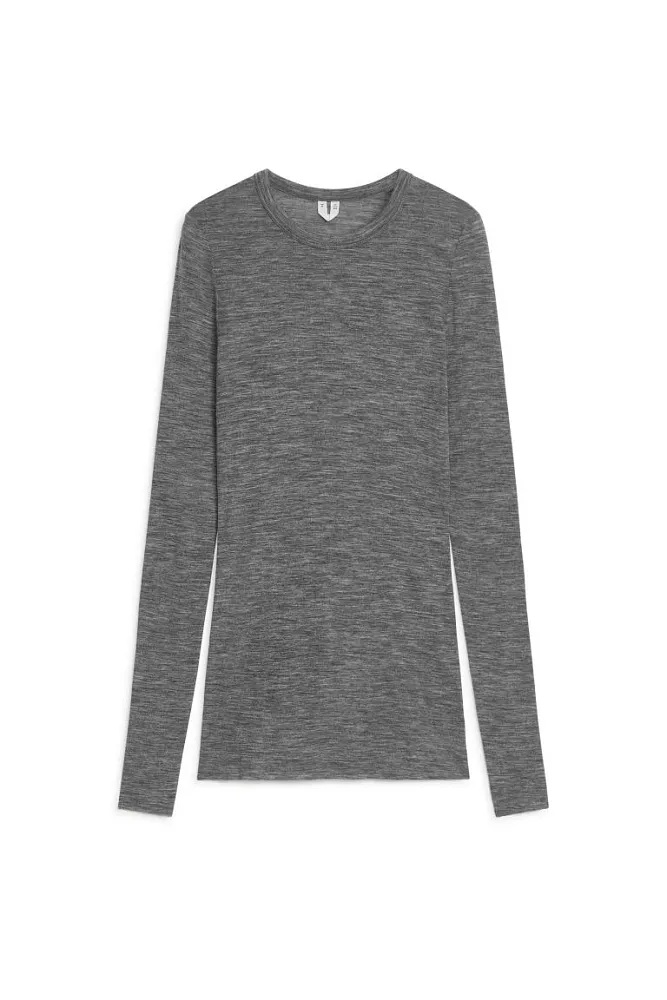 Лонгслив из шерсти мериноса ARKET