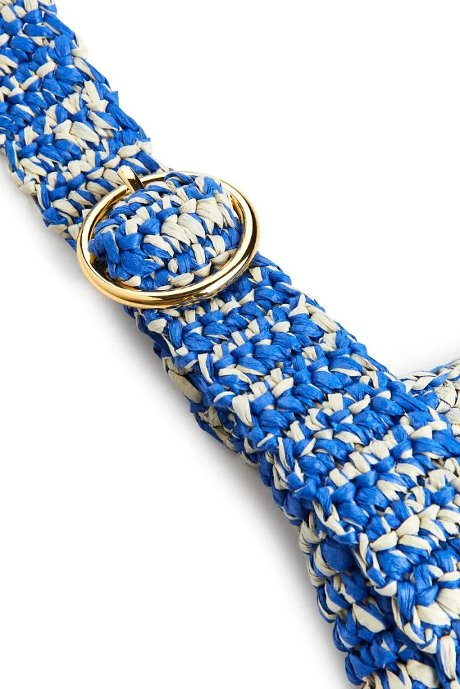 Соломенная сумка ARKET