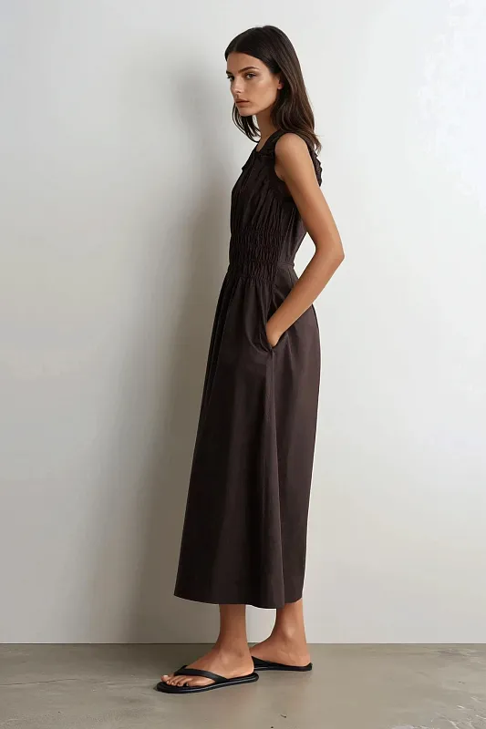 Хлопковый комбинезон с окантовкой COS   Хлопковый комбинезон с окантовкой COS