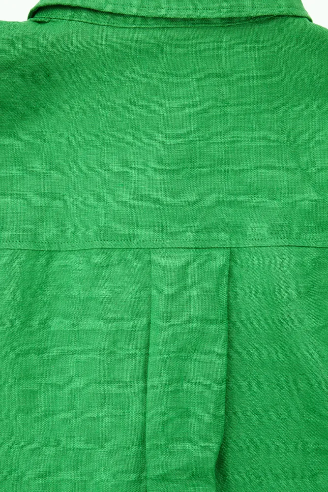 Льняная рубашка oversize COS