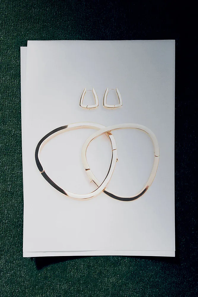 Скульптурный браслет COS