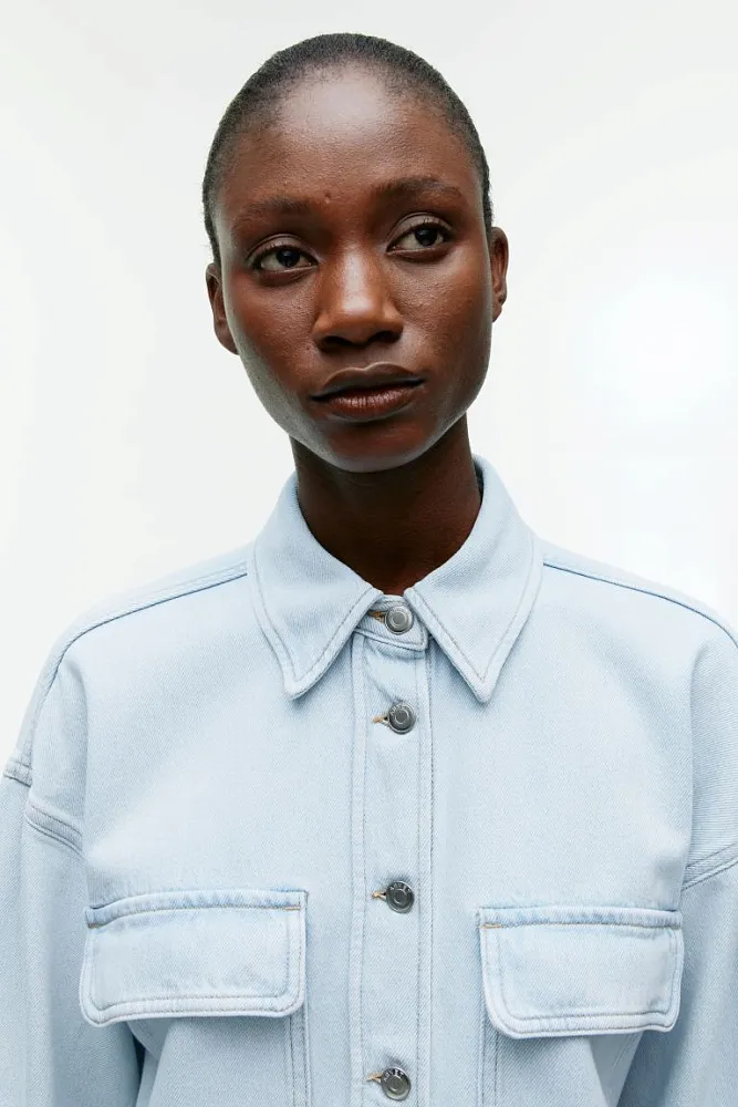 Джинсовая рубашка ARKET