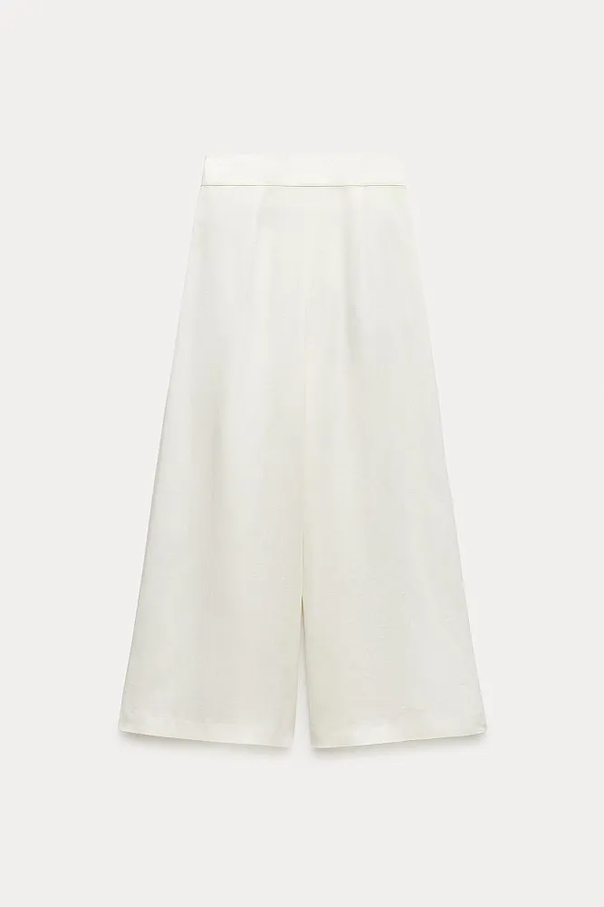 Льняные брюки ZARA