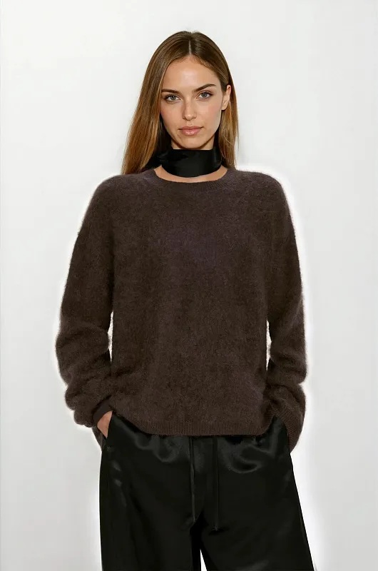 Джемпер из чистого кашемира с начесом Джемпер из чистого кашемира с начесом