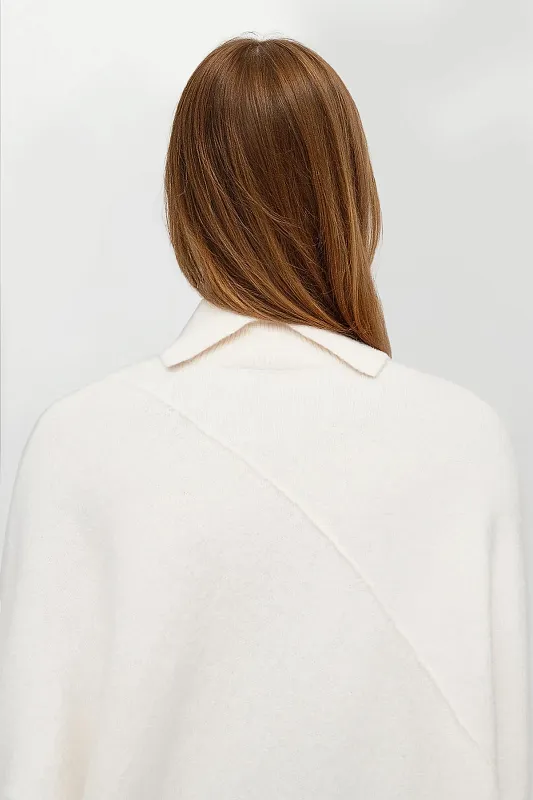 Асимметричный свитер из шерсти мериноса COS Асимметричный свитер из шерсти мериноса COS