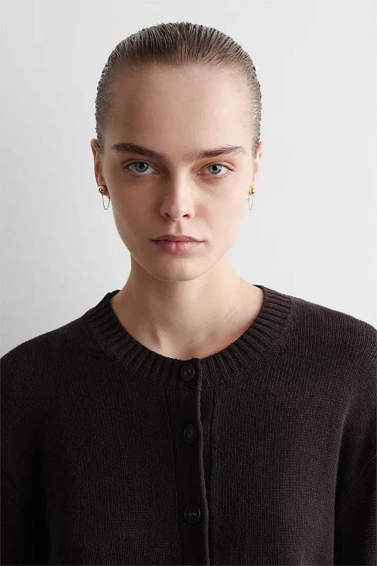 Серьги с цепочками