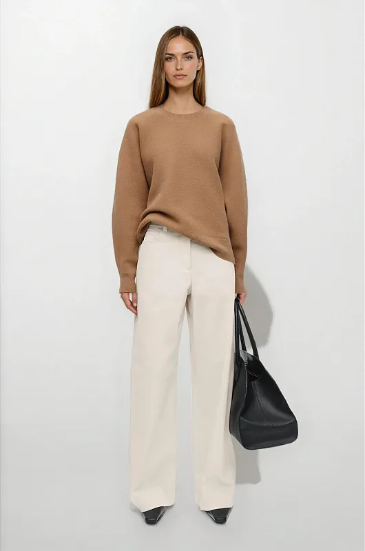 Широкие хлопковые брюки COS Широкие хлопковые брюки COS