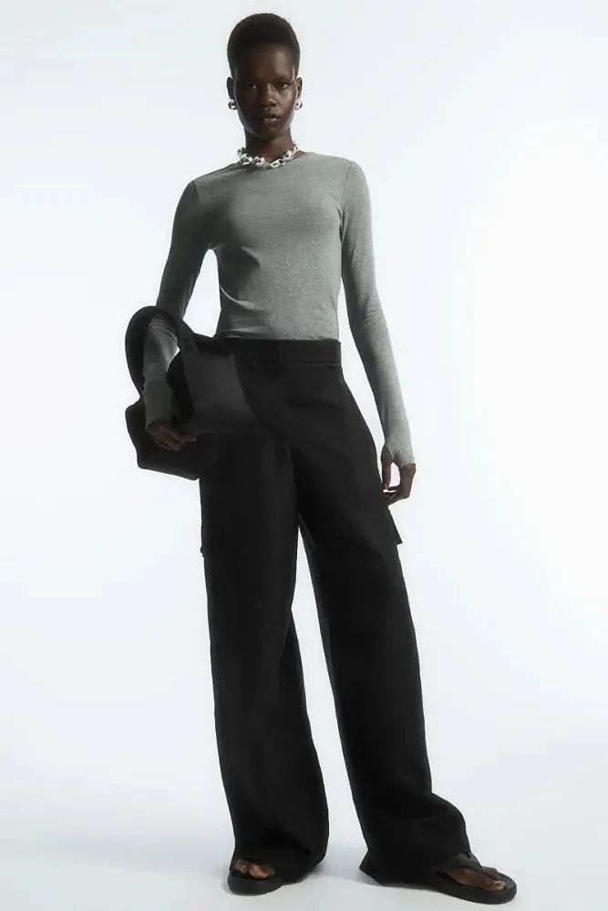 Облегающий лонгслив COS