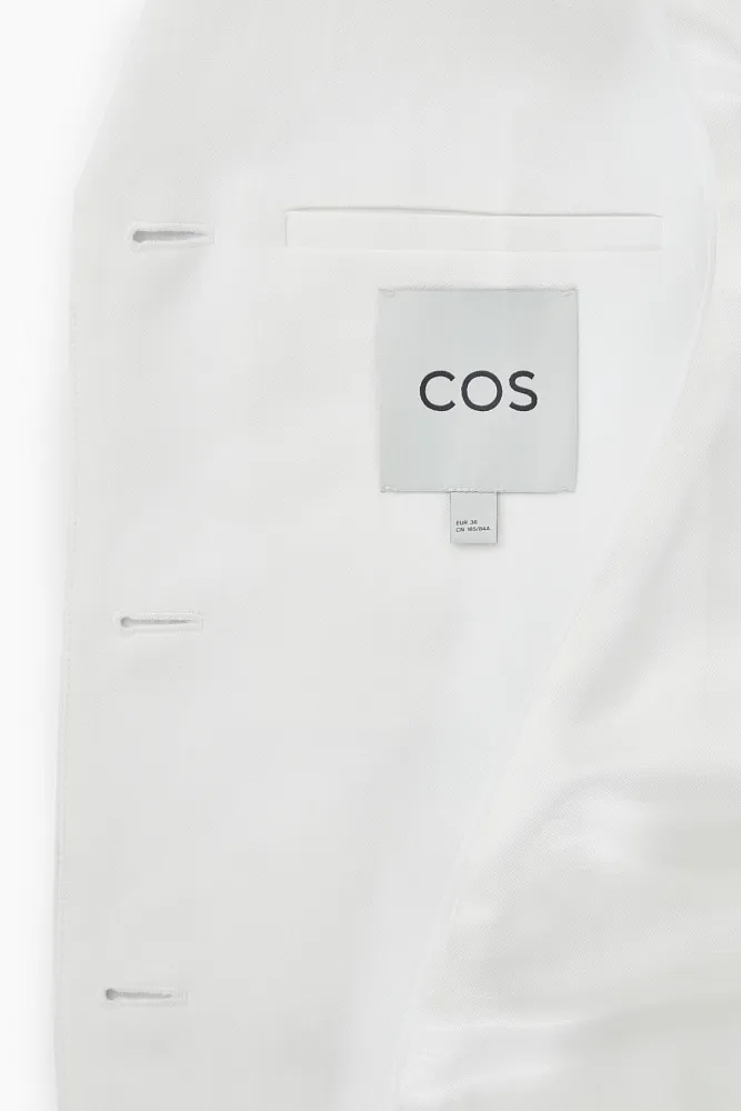 Свободный пиджак из льна COS