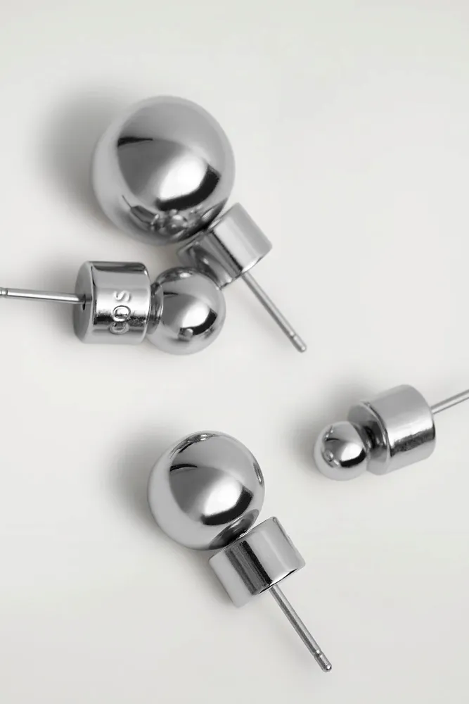 Серьги-гвоздики разного размера COS