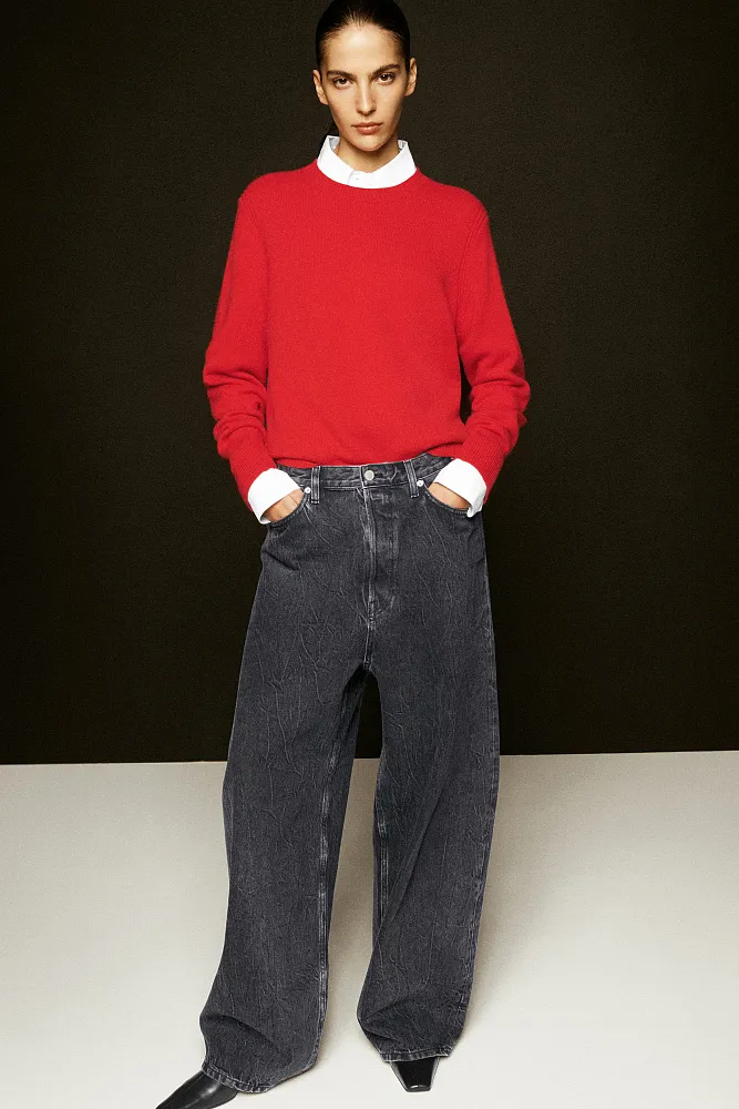 Джемпер из чистого кашемира COS