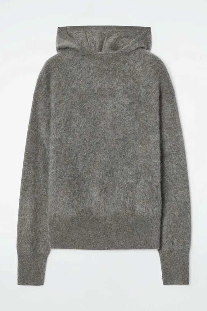 Худи из чистого кашемира с начесом COS
