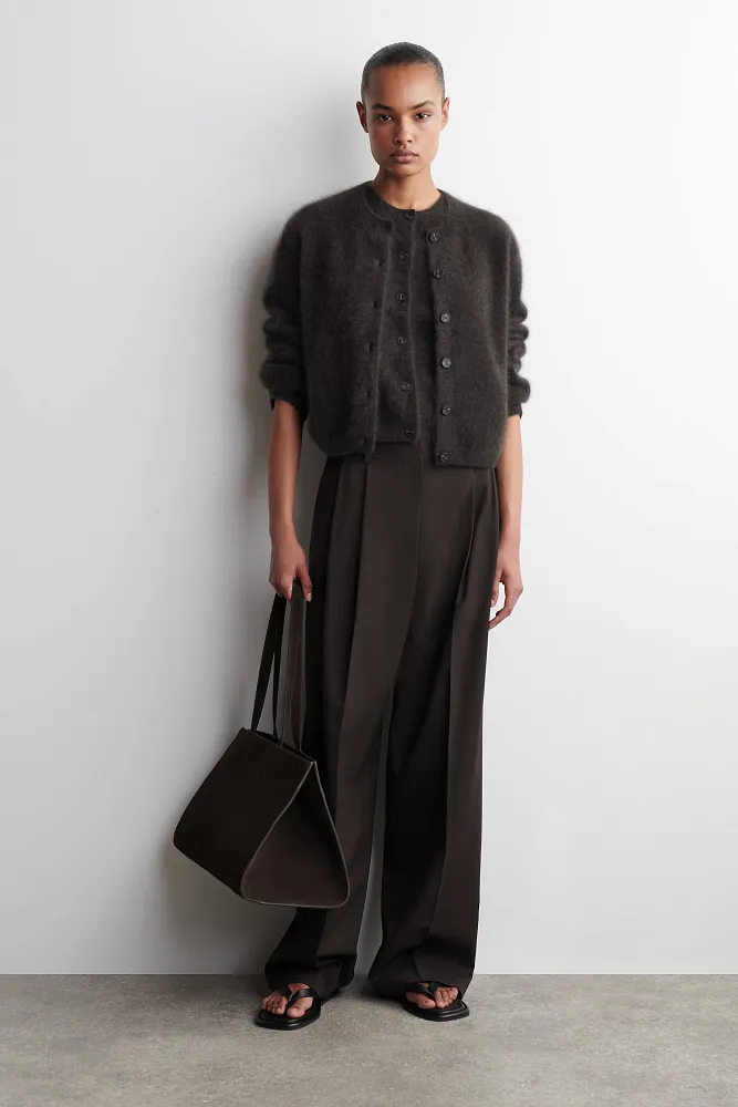 Кашемировый кардиган с начесом COS