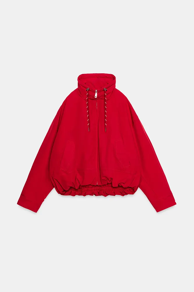 Водоотталкивающая стеганая куртка ZARA