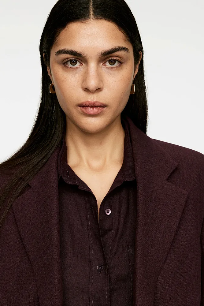 Льняная рубашка ARKET