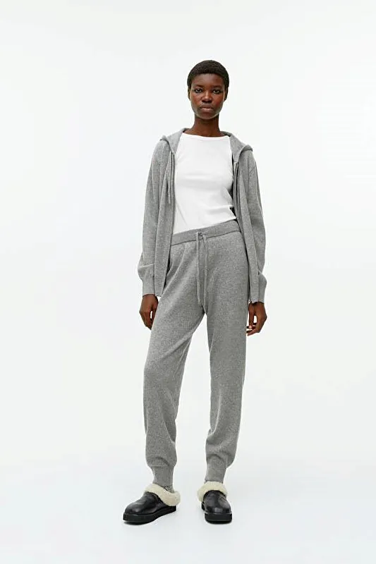 Кашемировые брюки джоггеры