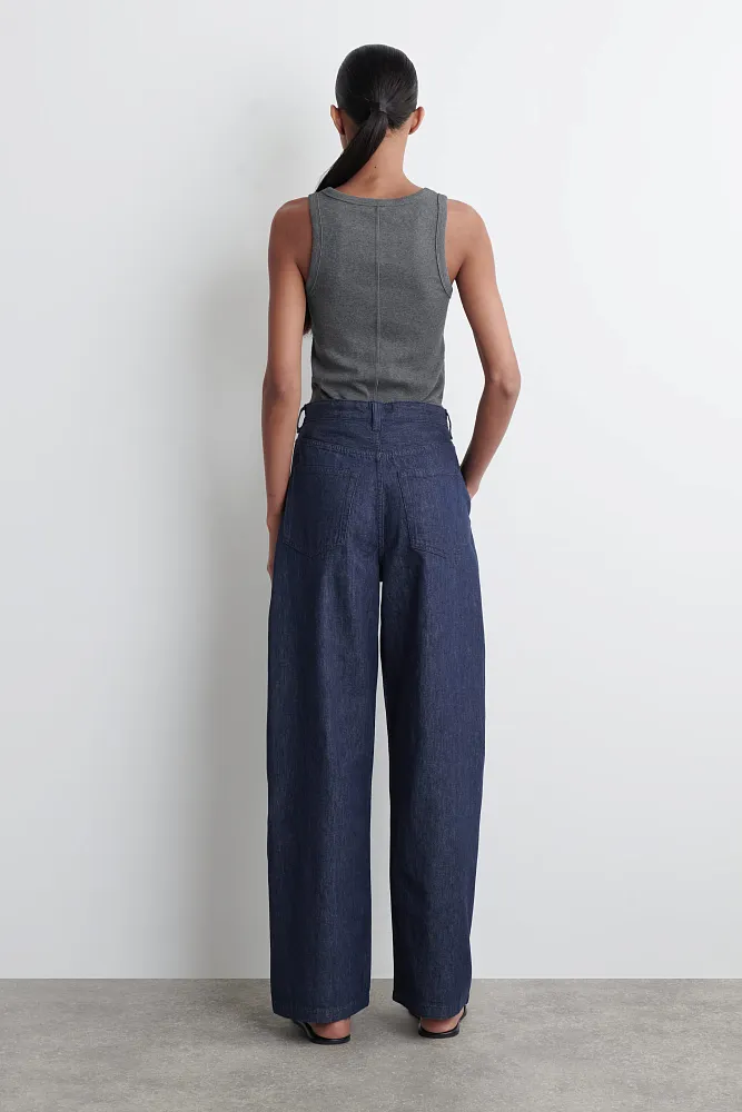 Широкие джинсовые брюки COS