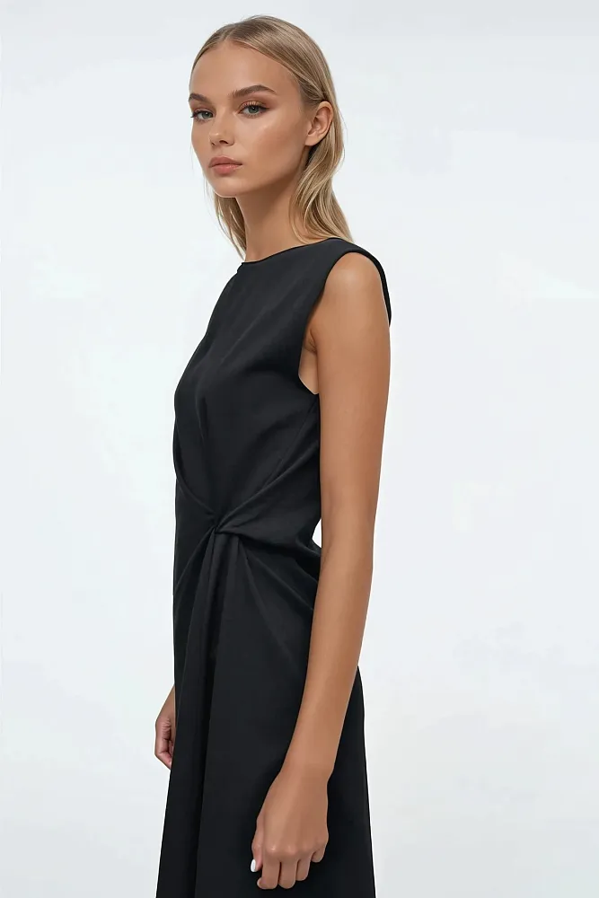 Платье-миди с кручеными деталями COS