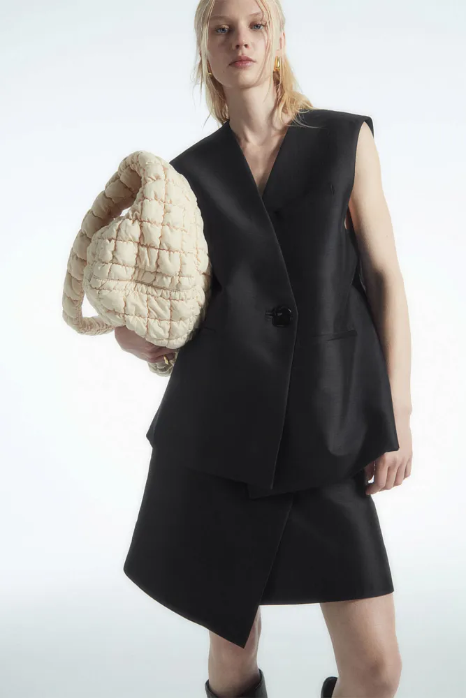 Стеганая сумка кроссбоди oversize