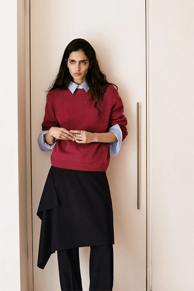 Джемпер из кашемира COS