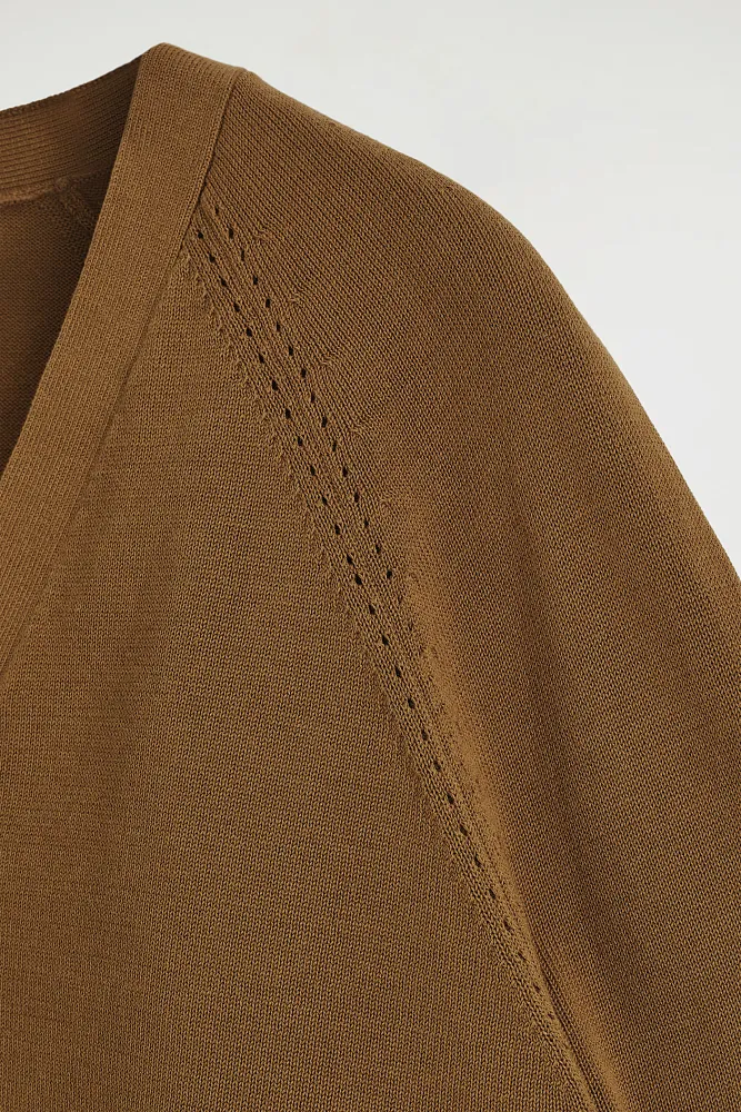 Хлопковый кардиган COS