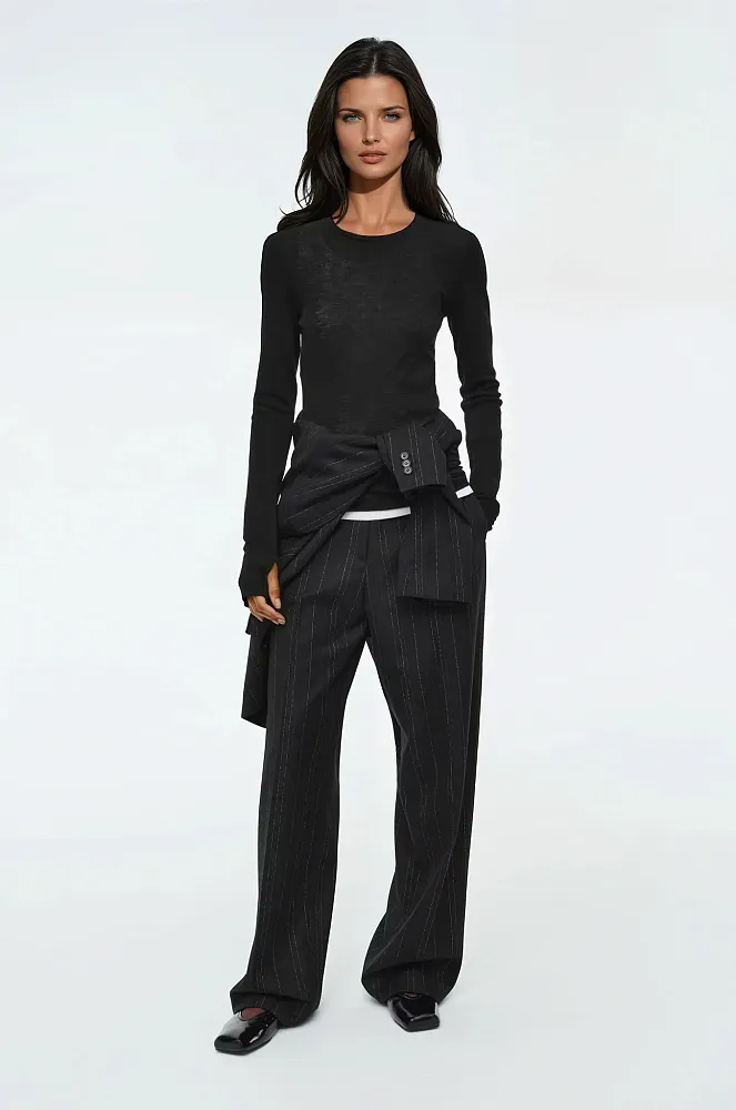 Лонгслив из шерсти мериноса COS