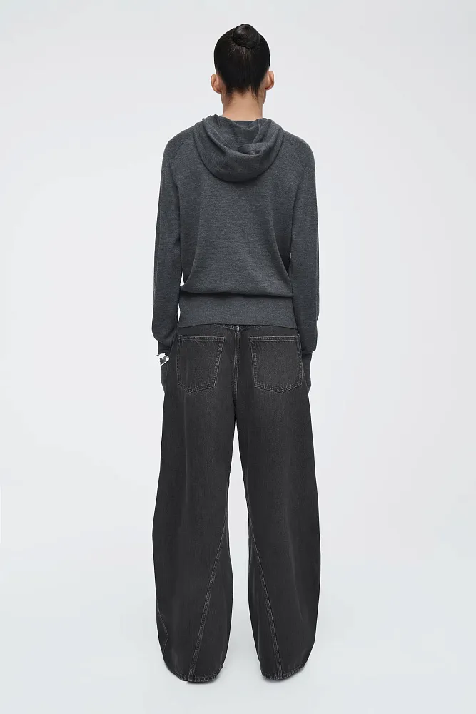 Худи из мериносовой шерсти COS