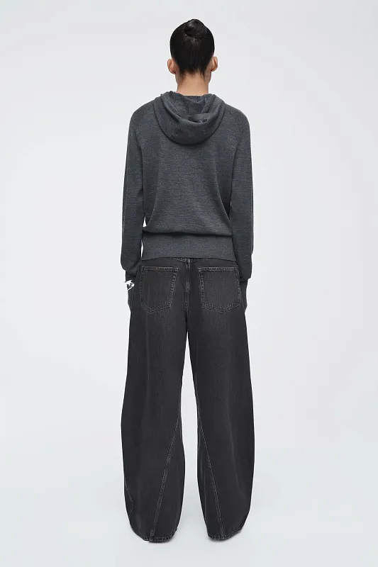 Худи из мериносовой шерсти COS Худи из мериносовой шерсти COS