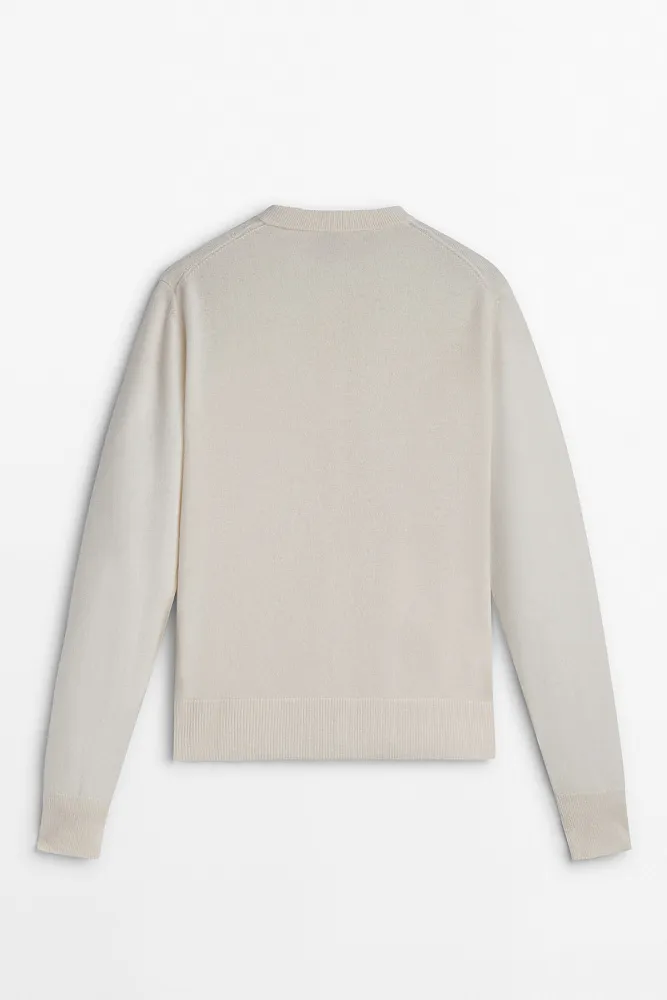 Кардиган из смесовой шерсти MASSIMO DUTTI