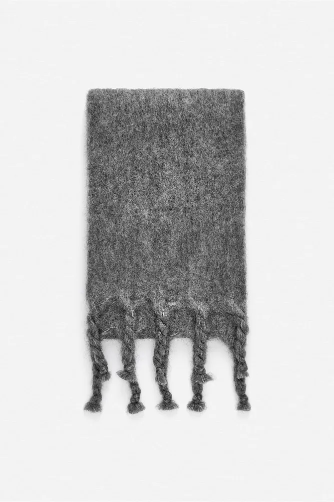 Шарф из смеси мохера и шерсти ARKET