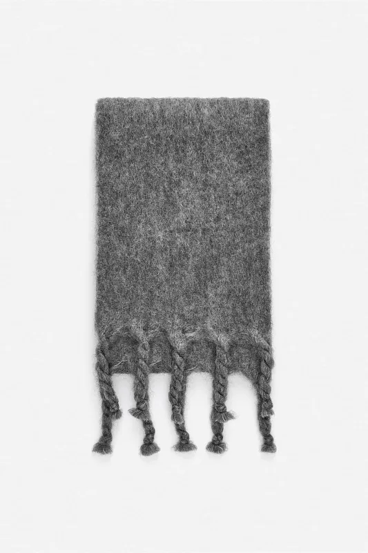Шарф из смеси мохера и шерсти ARKET Шарф из смеси мохера и шерсти ARKET