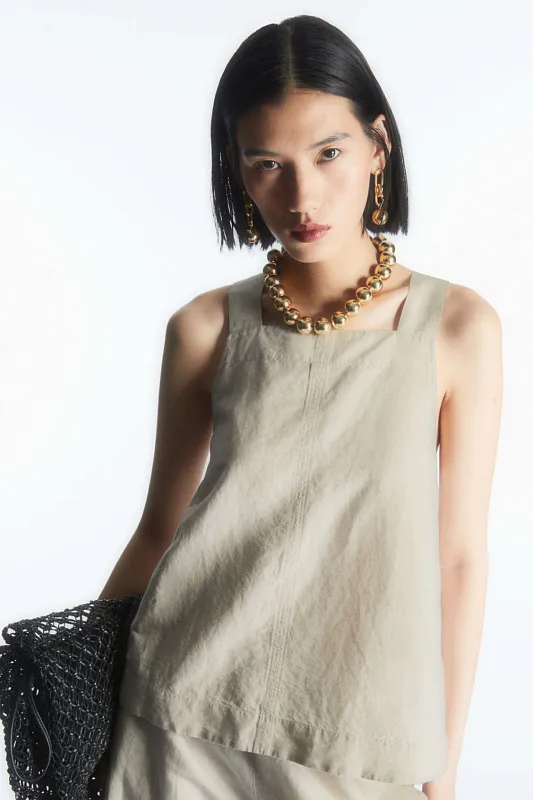 Льняной топ COS   Льняной топ COS