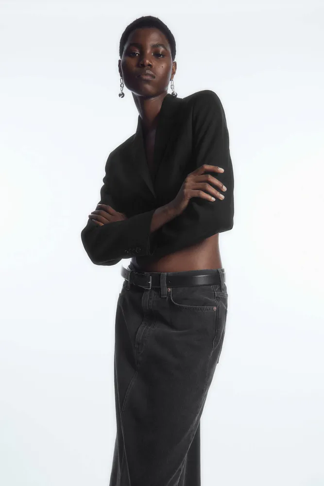 Джинсовая юбка макси COS