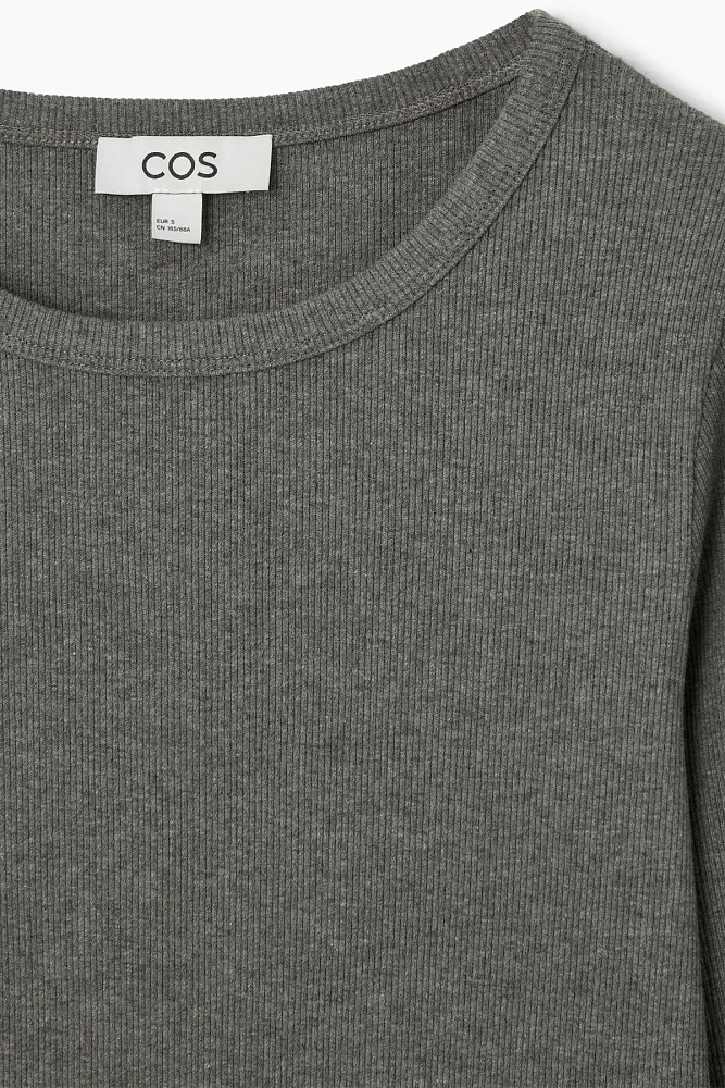 Платье миди в рубчик COS