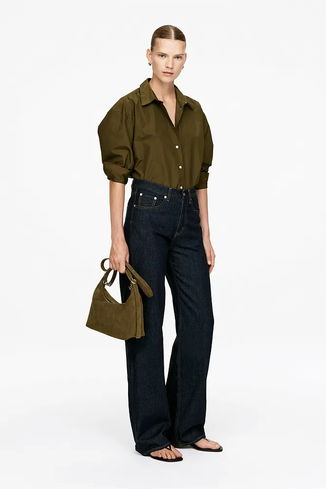 Замшевая сумка ARKET