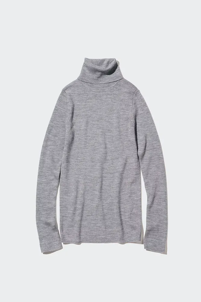 Водолазка из мериносовой шерсти UNIQLO